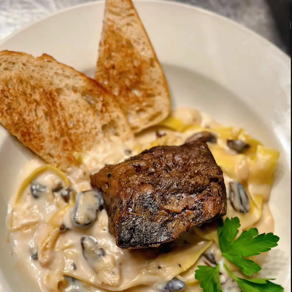 Stroganoff with Short Rib
