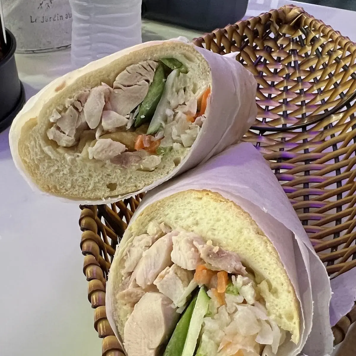 Grilled Chicken Banh MI