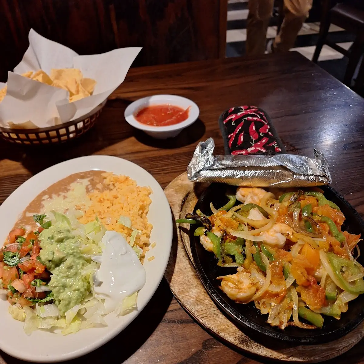 Shrimp Fajitas