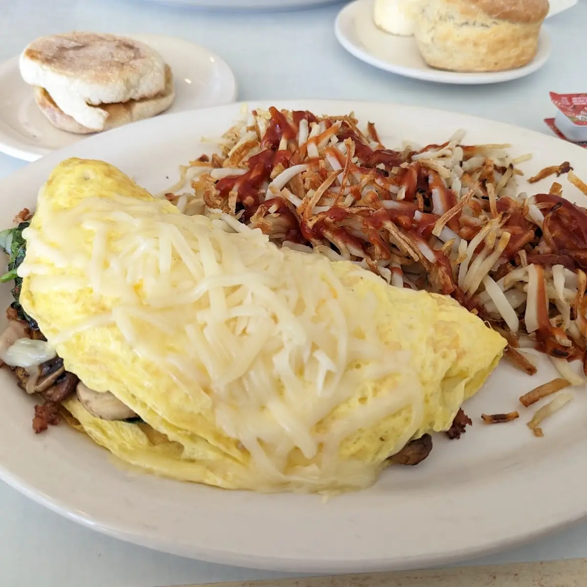 Omelette or Scramble (NO Sides)