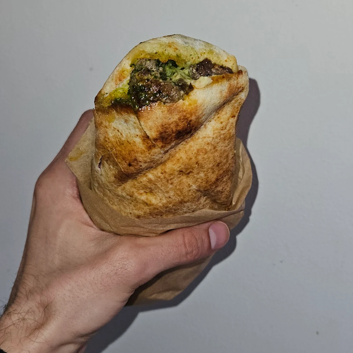 Beef Shawarma Sandwich, Boustan Restaurant