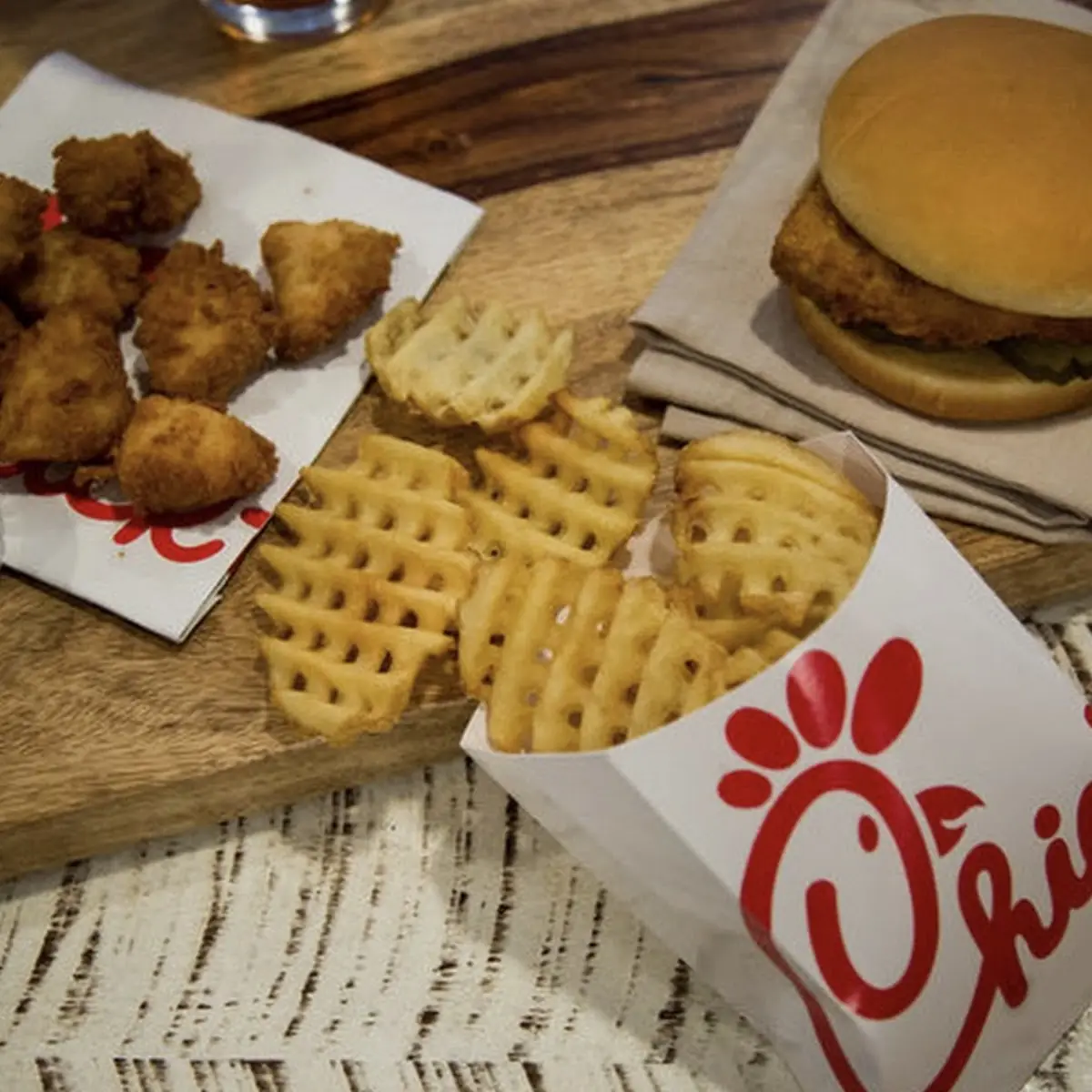 Chick-Fil-A Sauce Flavored Waffle Potato Chips