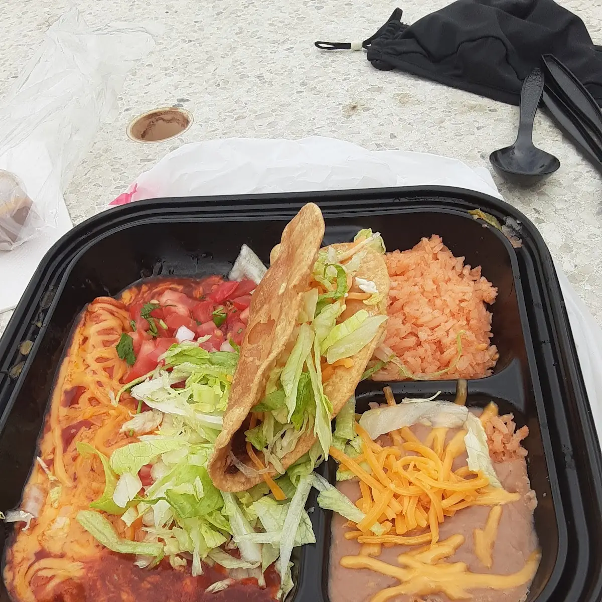 Taco Enchilada Rice and Beans