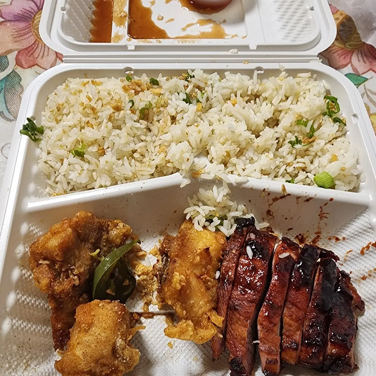 Teriyaki Chicken and Orange Chicken 3lp Combo Box Orange Chicken 3lp Box String Bean 3lp Box