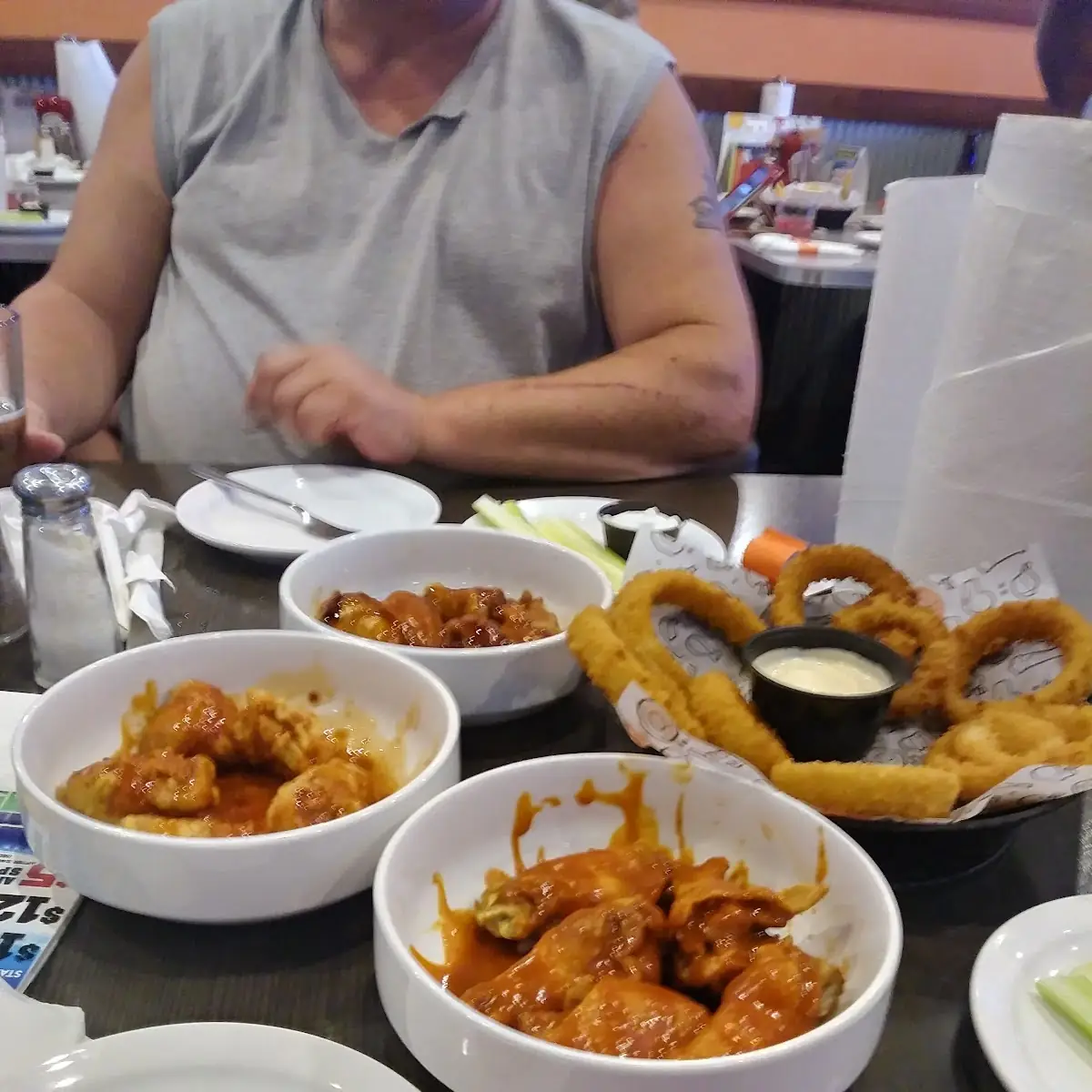 Boneless and Bone in Wings