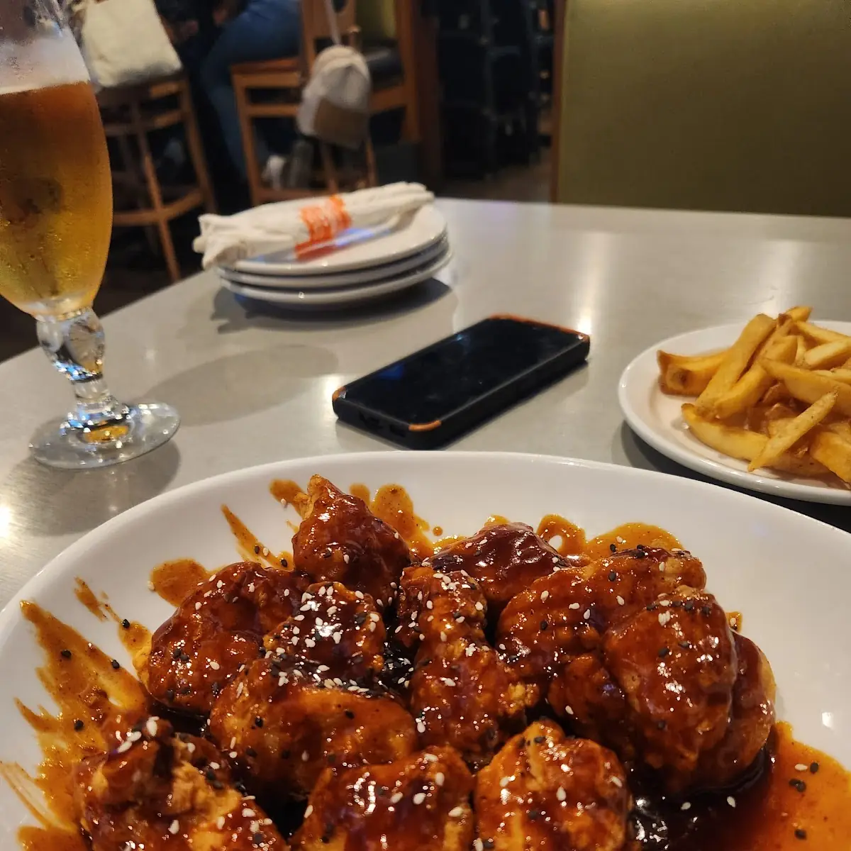 Korean BBQ Boneless Wings