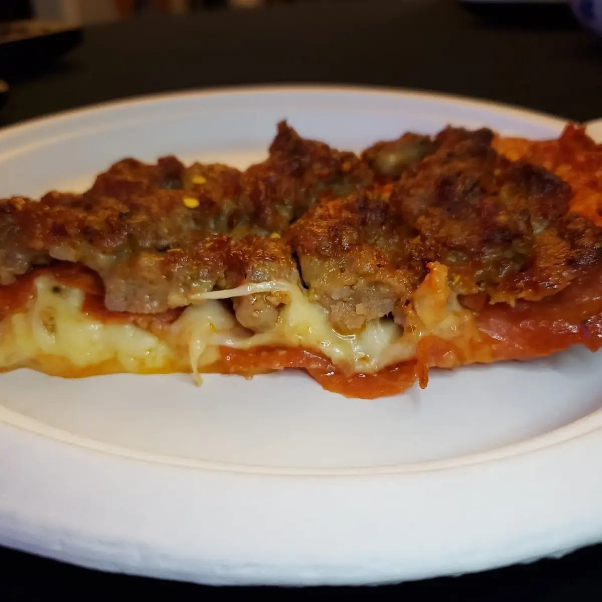 Pepperoni Sausage Pizza