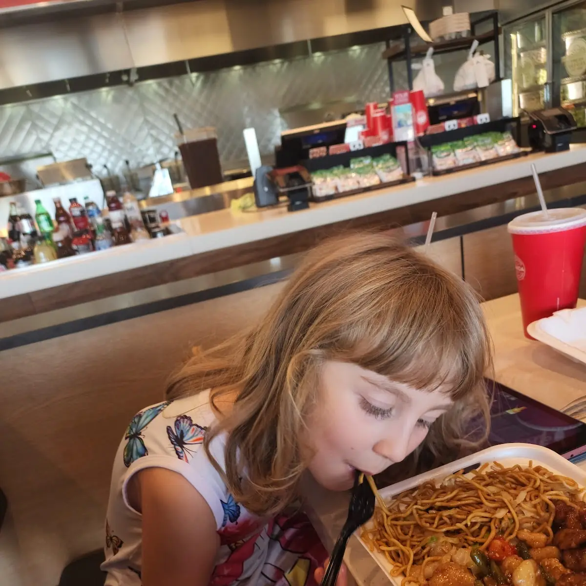 Orange Chicken Lo Mein