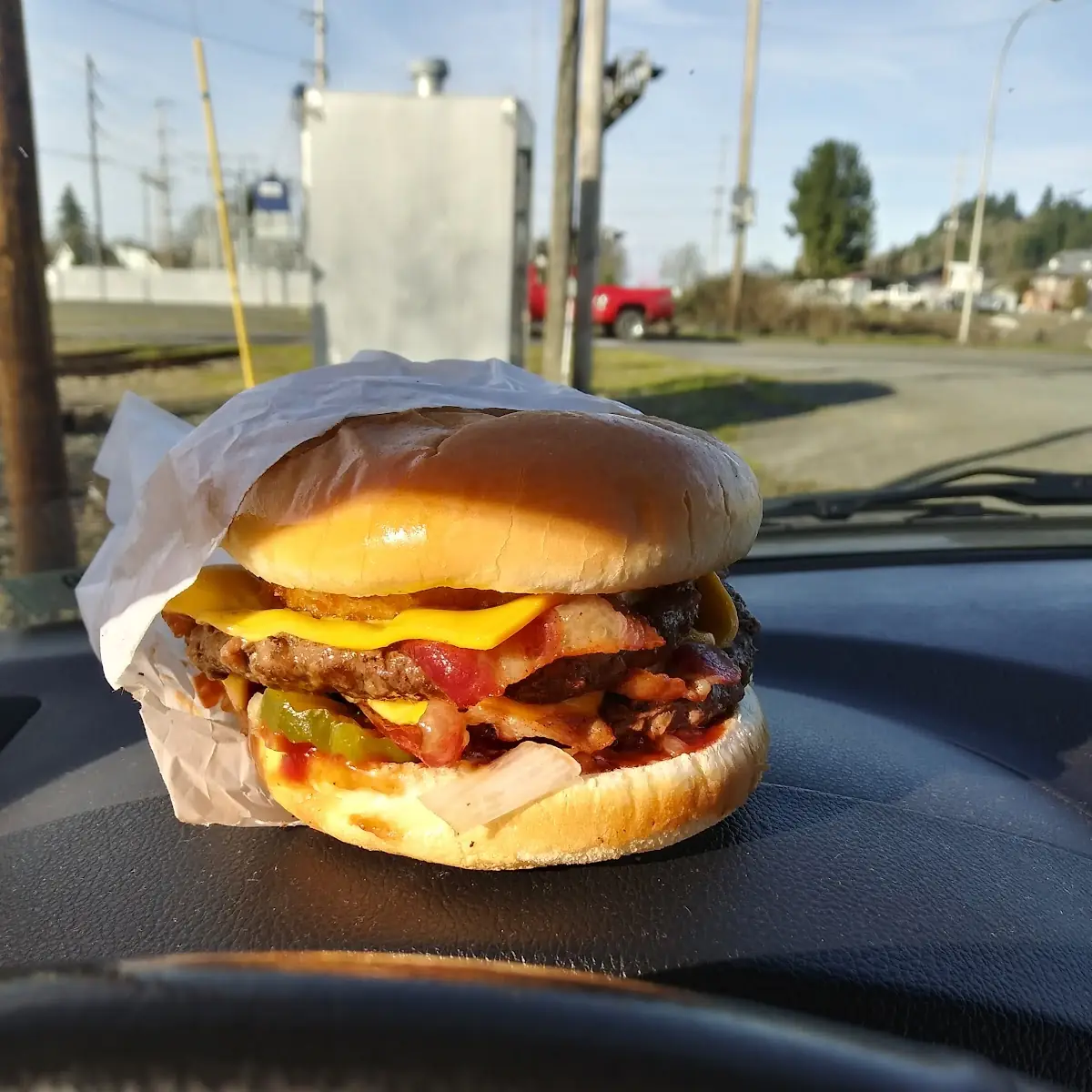 dbl Western Burger
