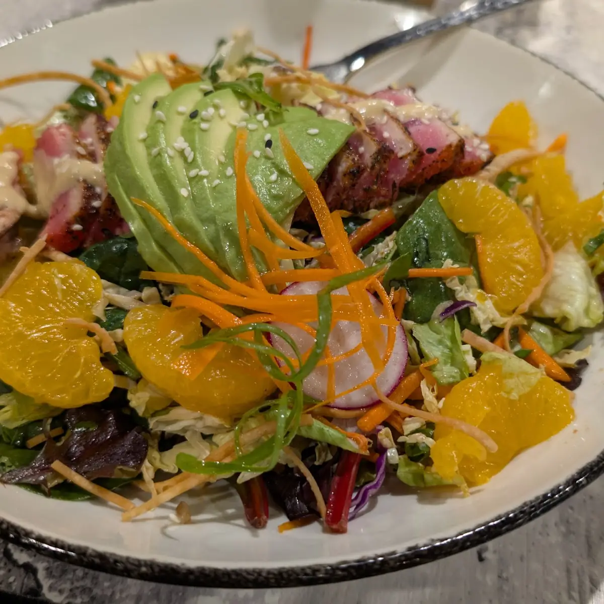 Seared Ahi Salad