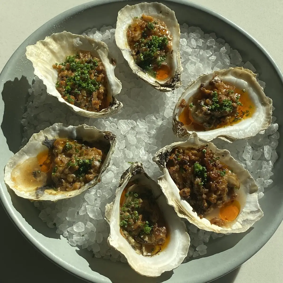 Roasted East Coast Oysters