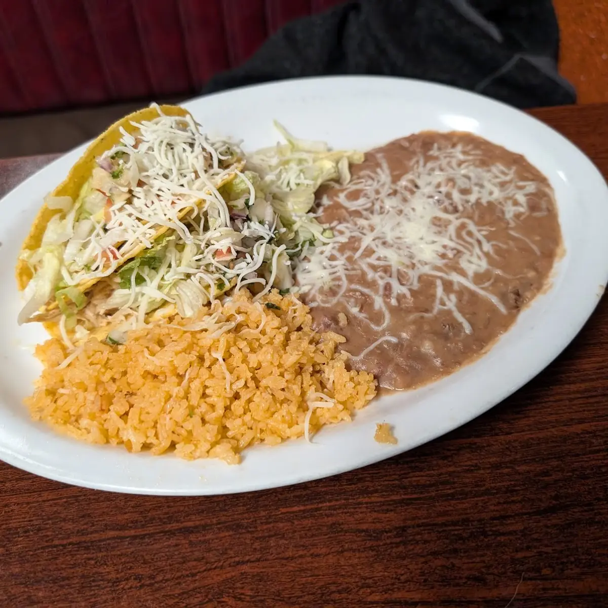 Refried Beans or Spanish Rice