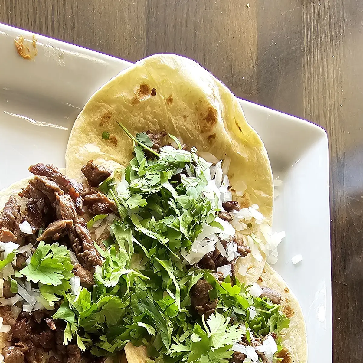 Asada Taco Plate