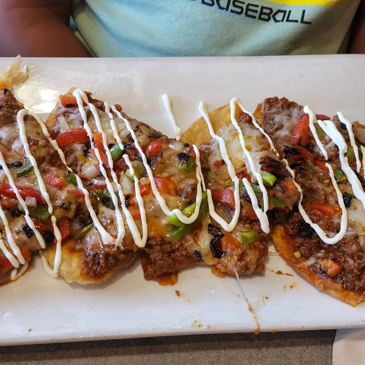 Mexican Pizza with Ground Beef
