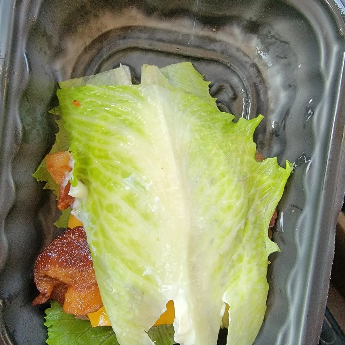 Jr Bacon Cheeseburger Lettuce Wrap