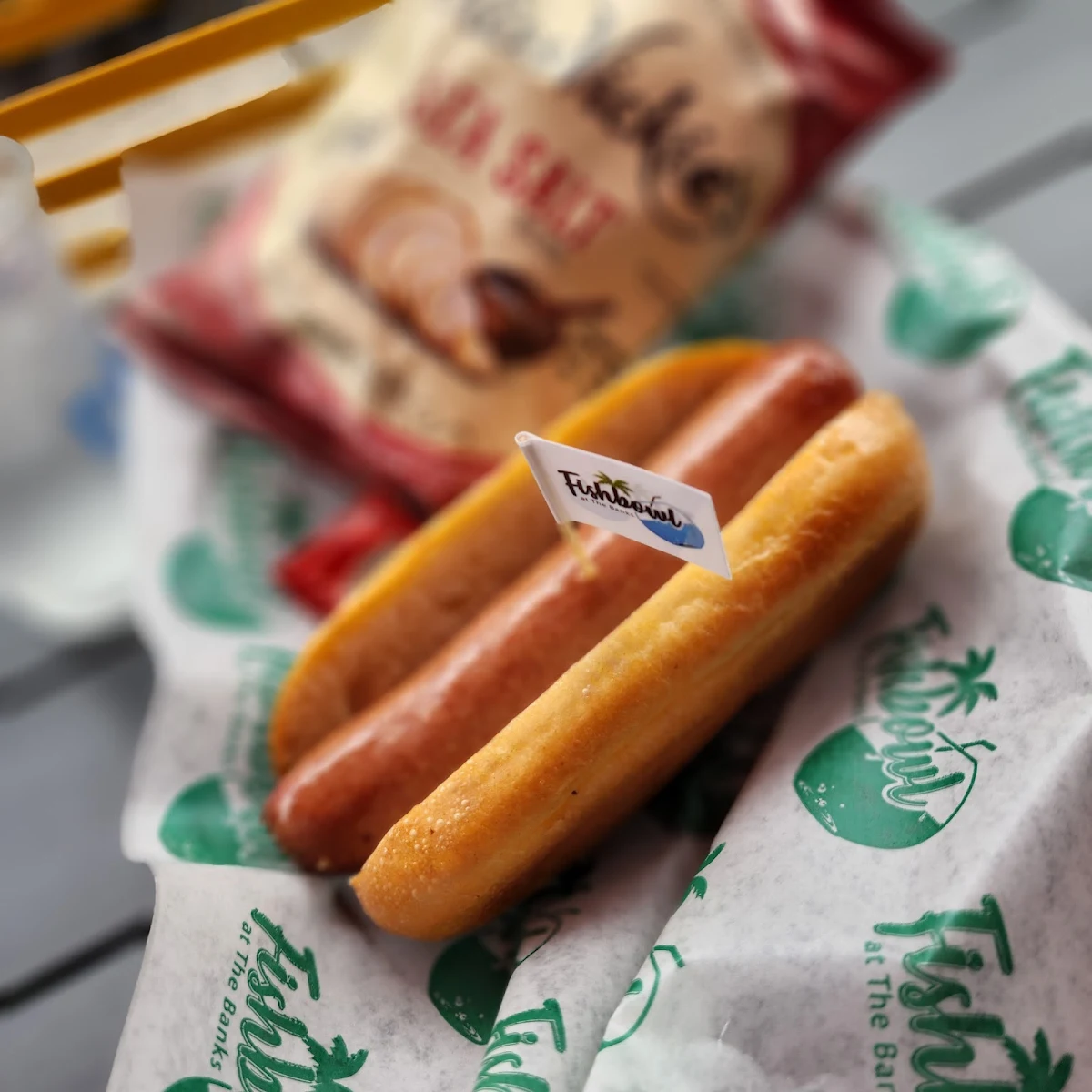 Hot Dog and Chips