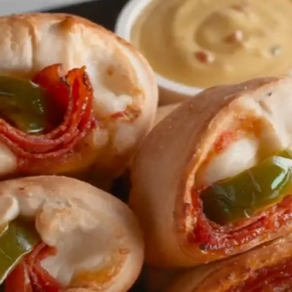 Spicy Pepperoni Rolls