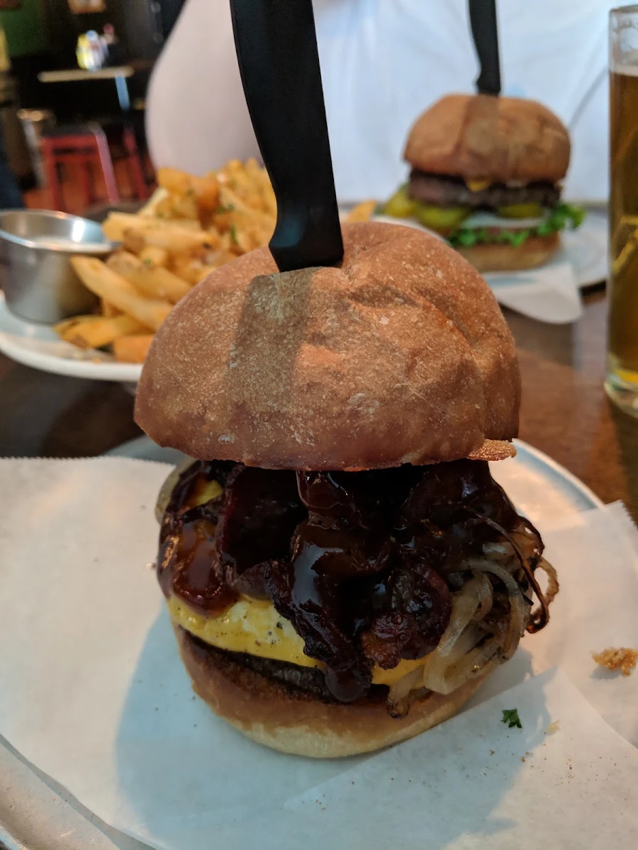 The BBQ Bacon Cheeseburger