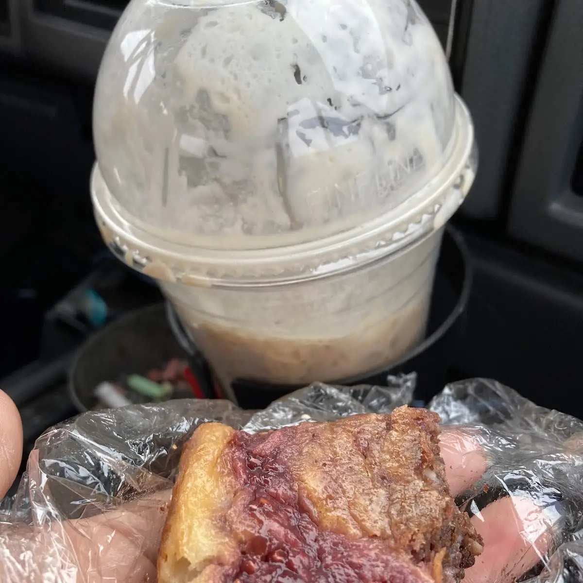Strawberry Cream Cheese Brownie