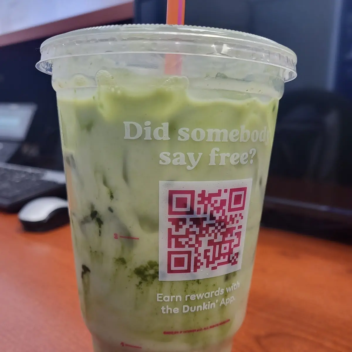 Iced Matcha Green Tea Latte