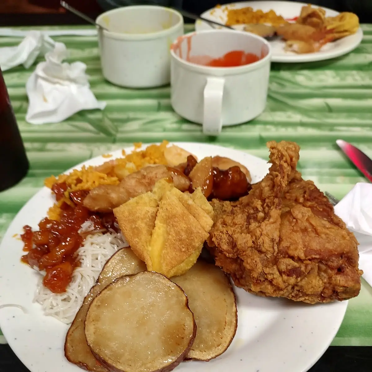 Fried Chicken Potatoes Etc