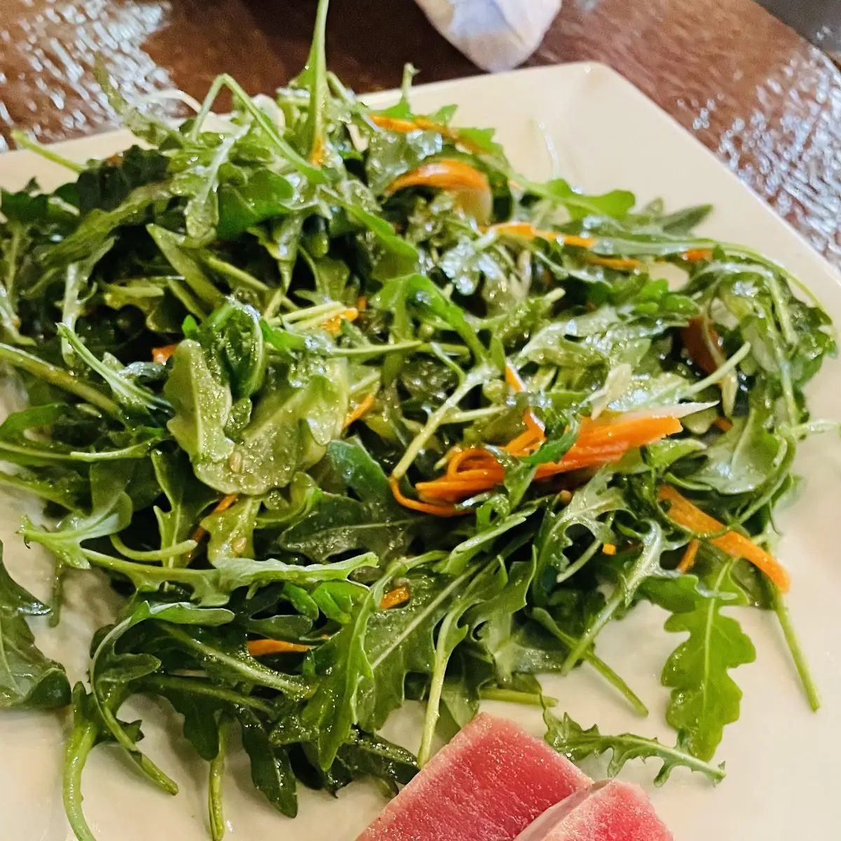 Yellowfin Ginger Salad