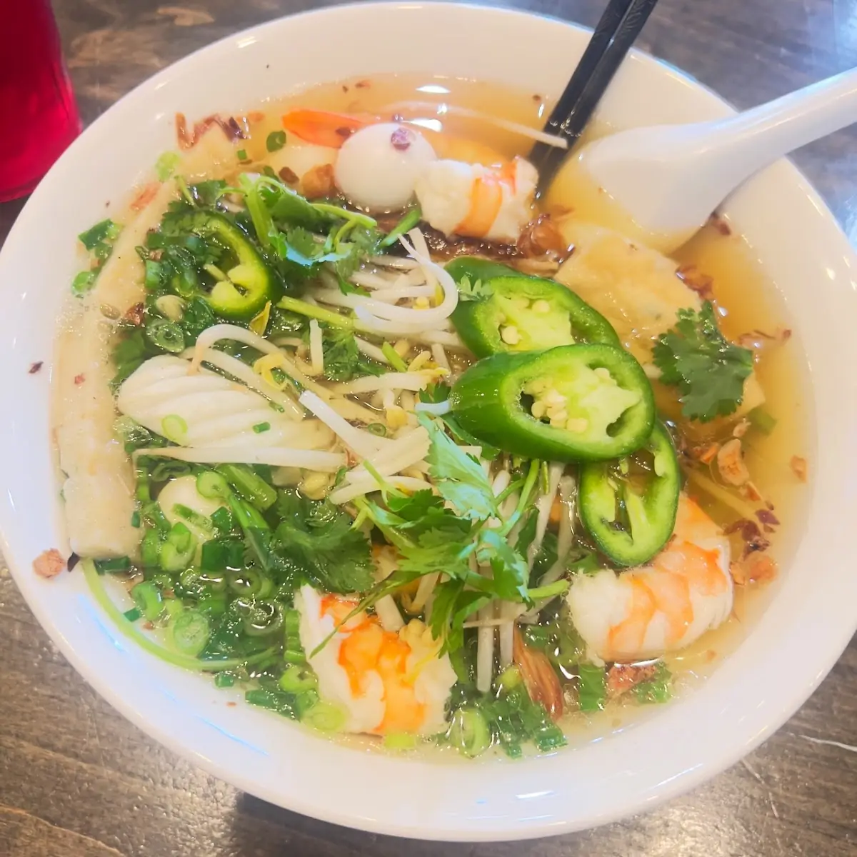 Seafood Noodle Soup