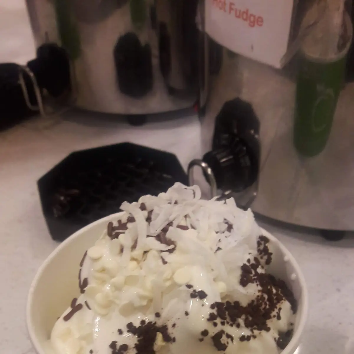 Helado de Chocolate Frappe