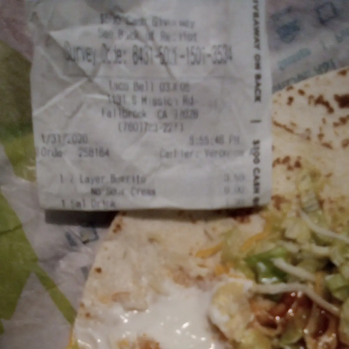 Seven-Layer Burrito