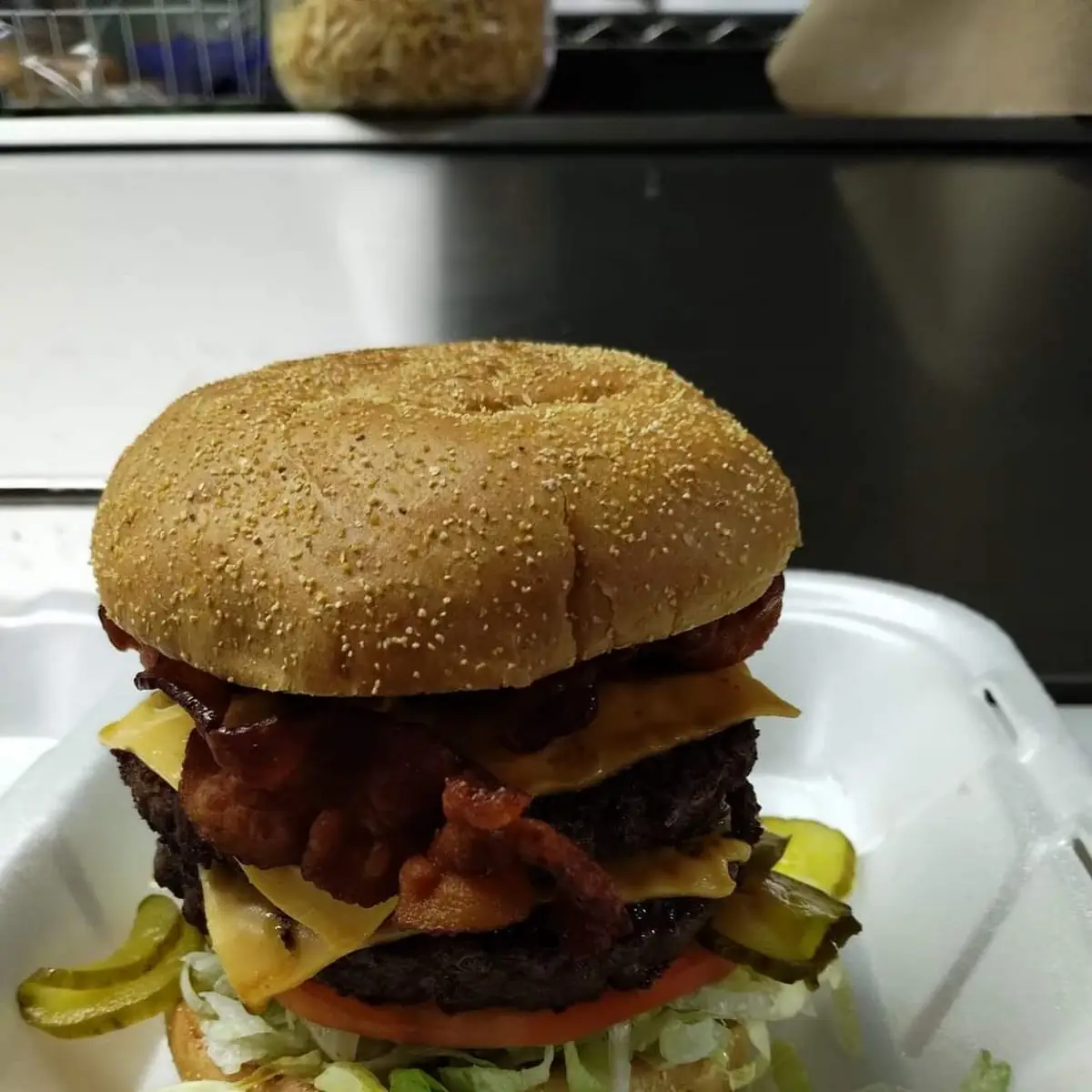 Double Bacon Cheeseburger