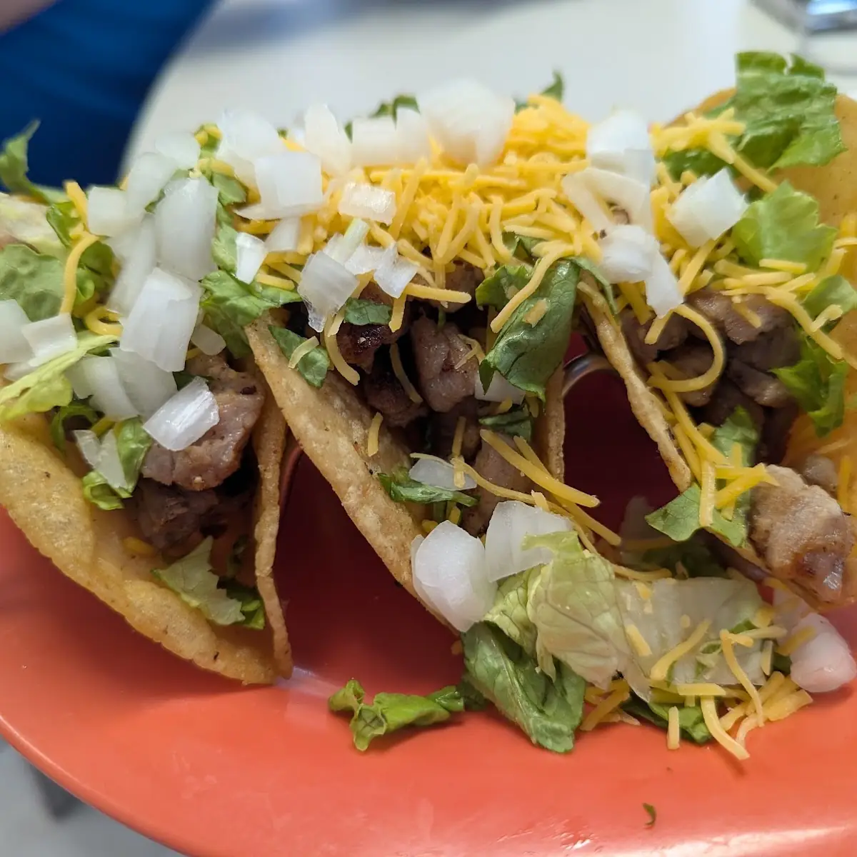 3 Ground Beef Tacos