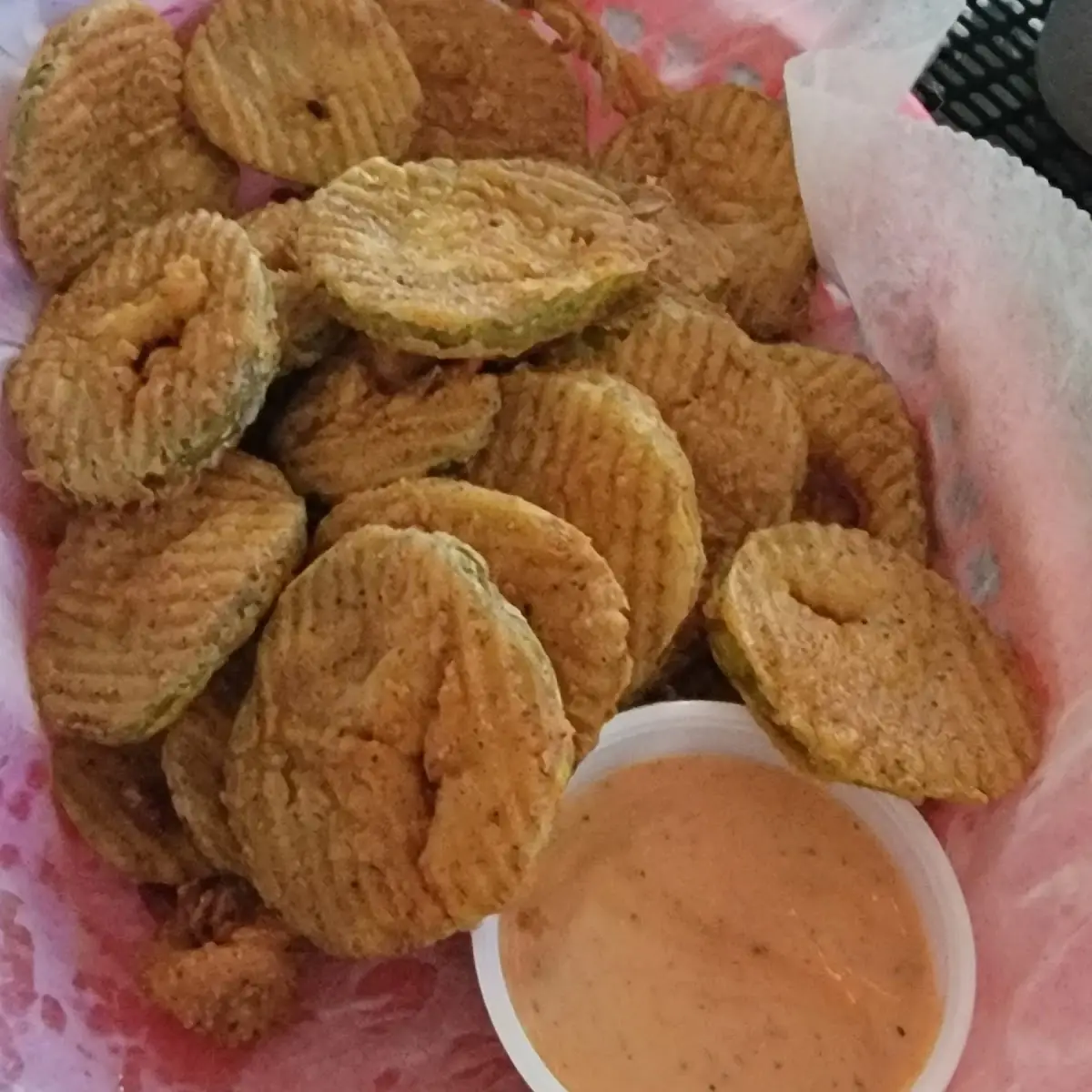 Homemade Fried Pickle Chips