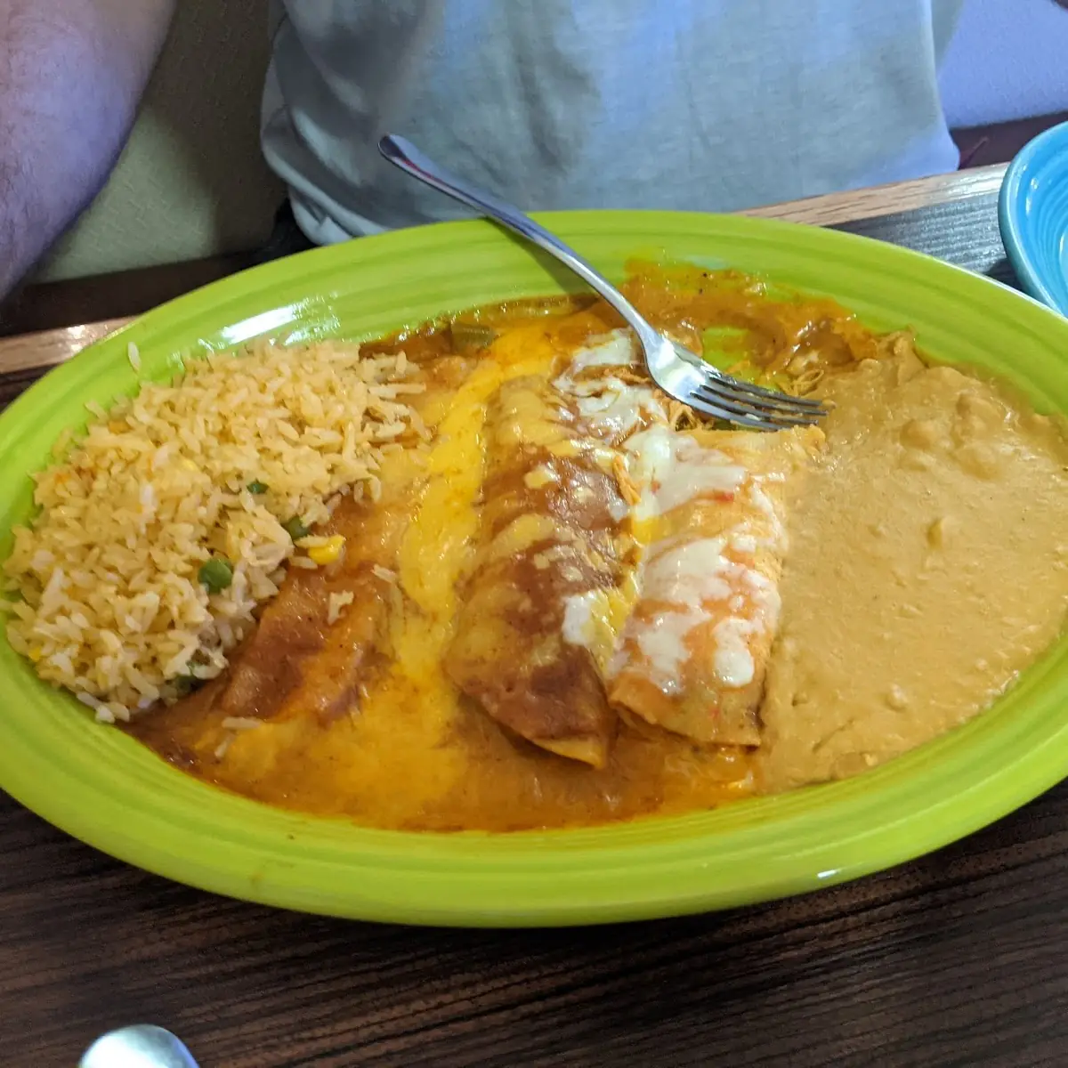 Spanish Rice & Refried Beans