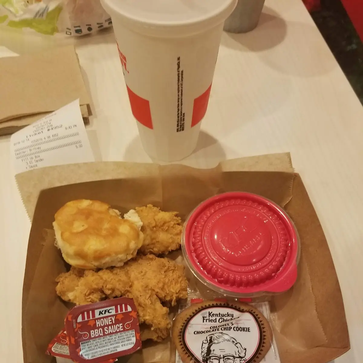 Chicken Biscuits & Mashed Potatoes and Gravy