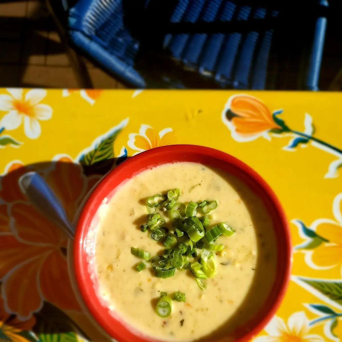 Aloha Corn Clam Chowder