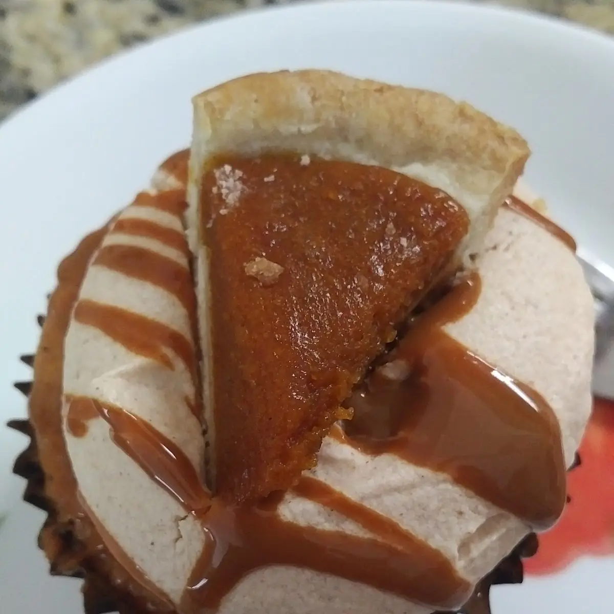 Pumpkin Pie Cupcake