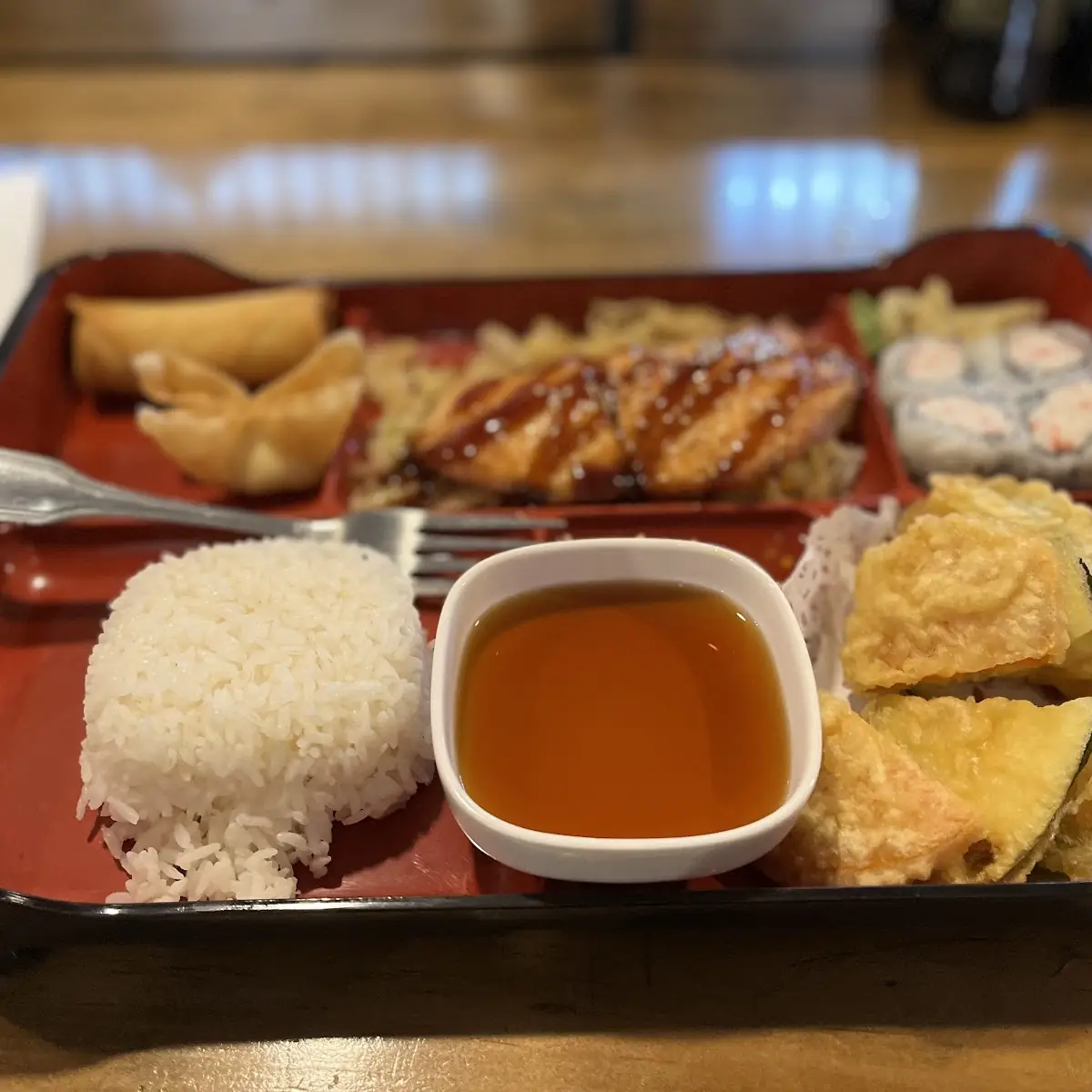 Salmon Bento