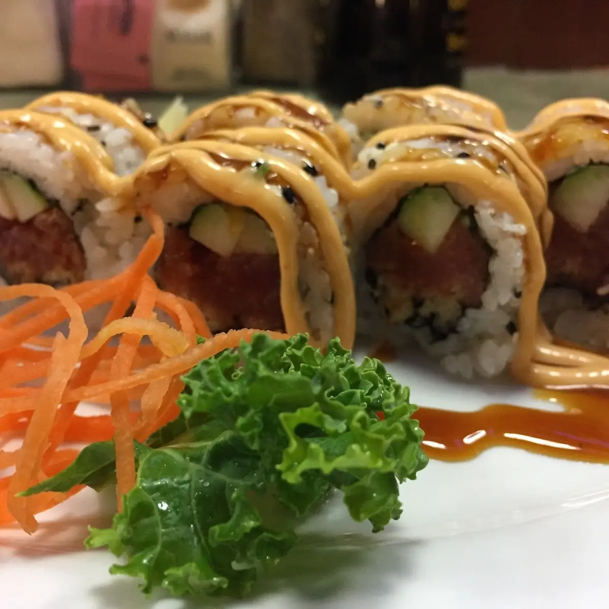 Spicy Tuna Roll with Cucumber