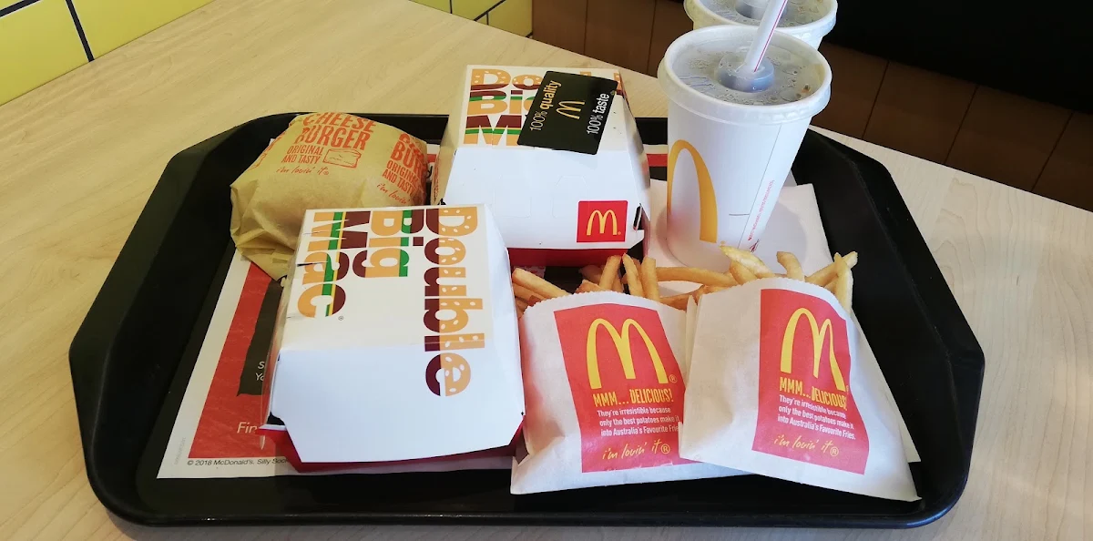 dbl Big Mac Burger, McDonald's Eaton