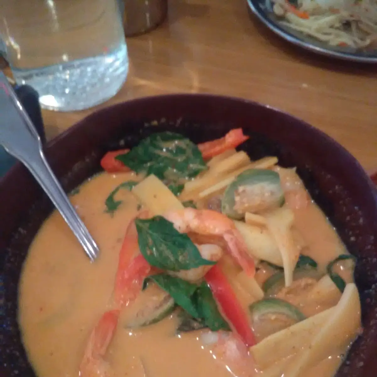 Red Curry with Shrimp