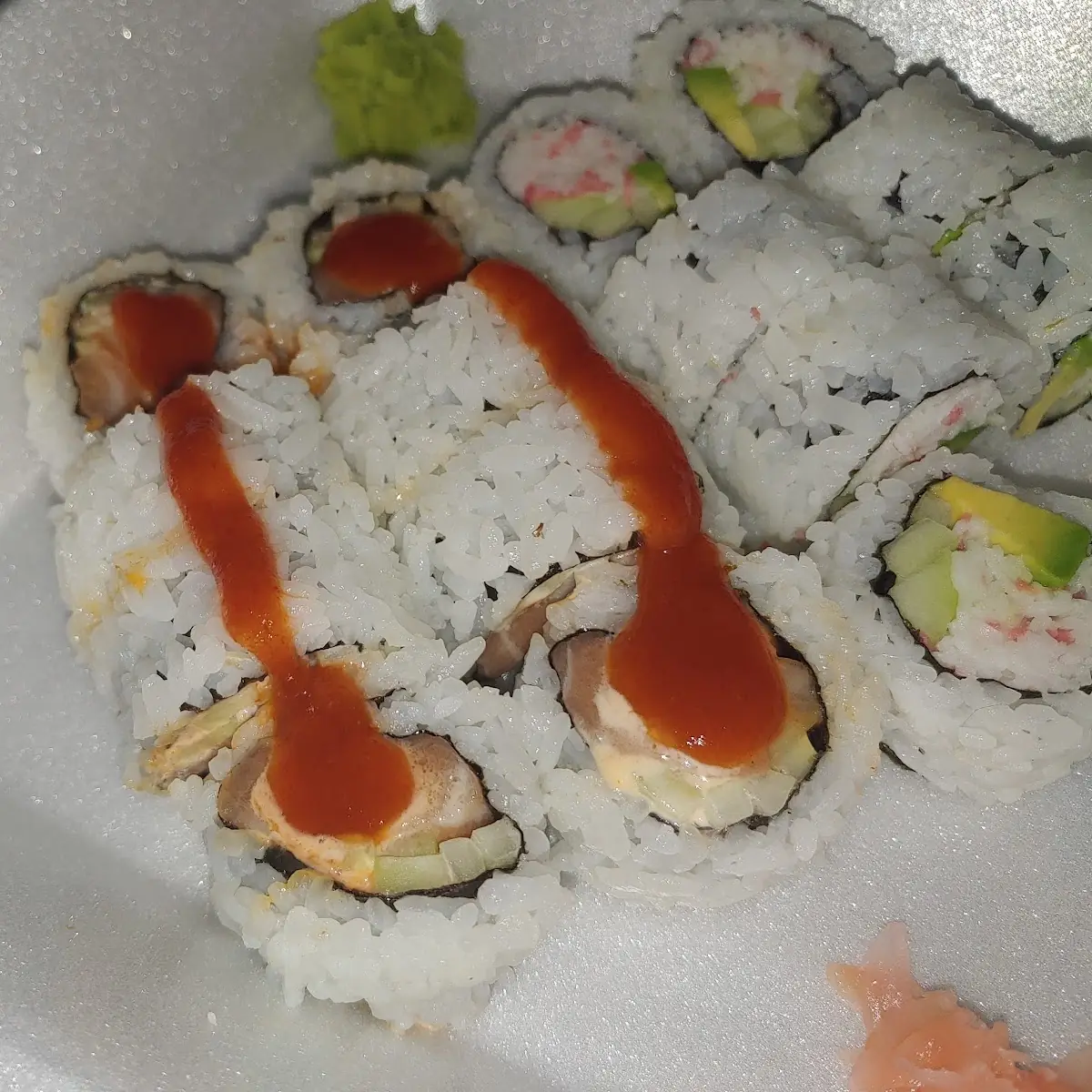 California Roll Ans Spicy Salmon Roll