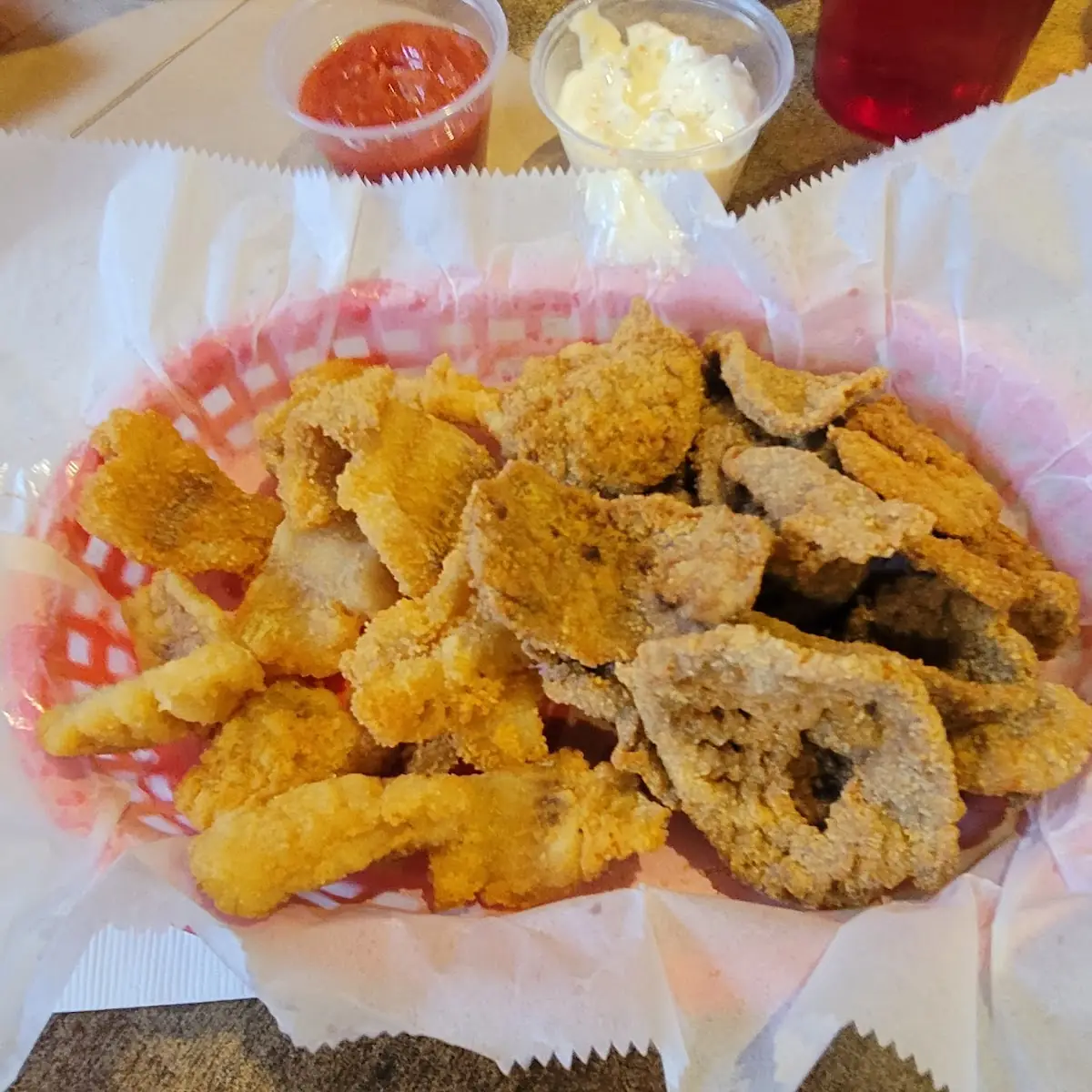 Rocky Mountain Oysters and Catfish