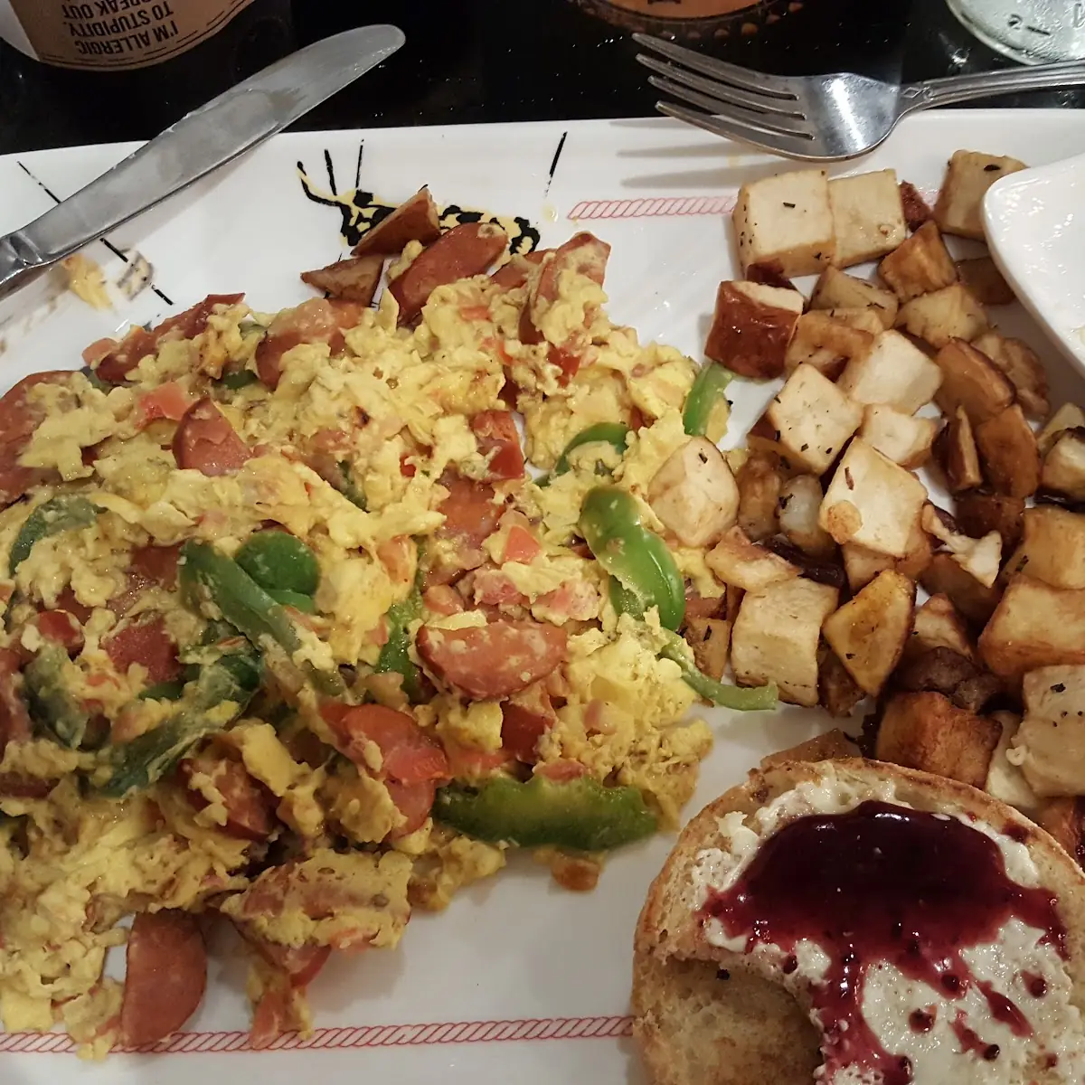 Bacon Scrambled Eggs
