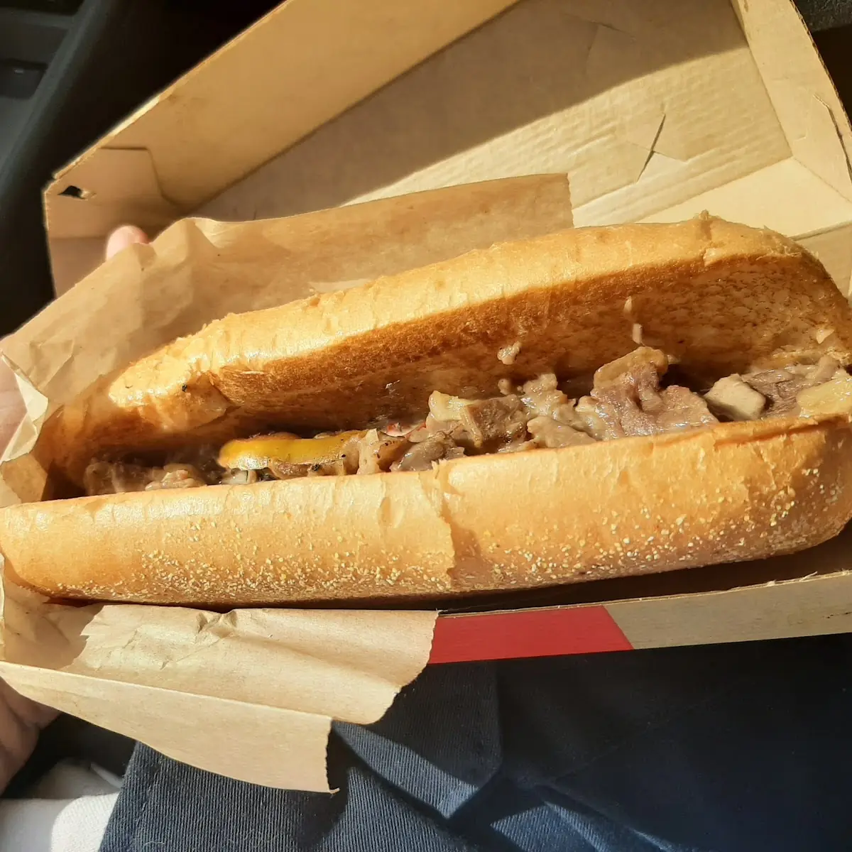 Philly Cheese Steak Sandwich