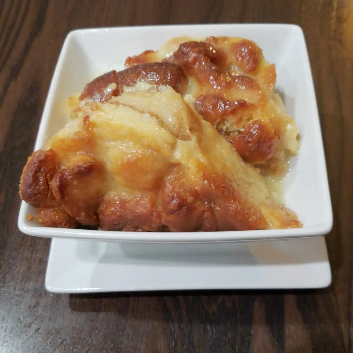 White Chocolate Bread Pudding