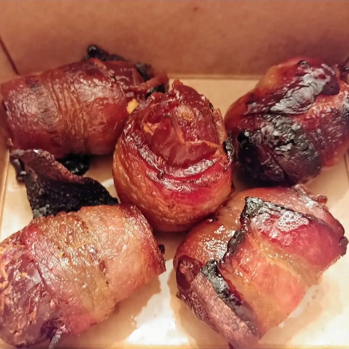 Bacon Wrapped Dates