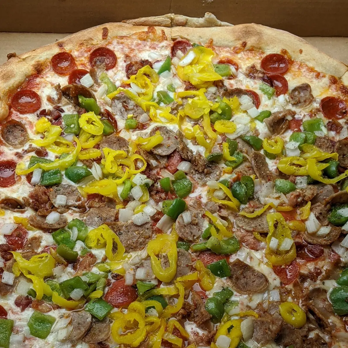 Meat Lovers Add Peppers