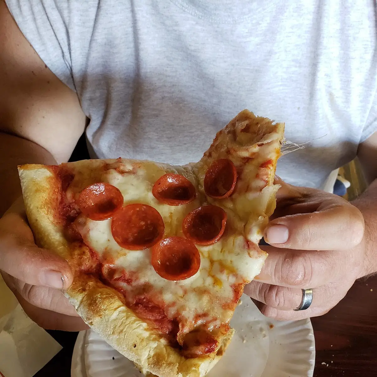 Pepperoni Pizza Slice