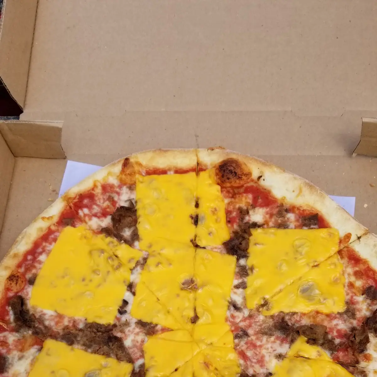 Philly Cheese Steak Pizza