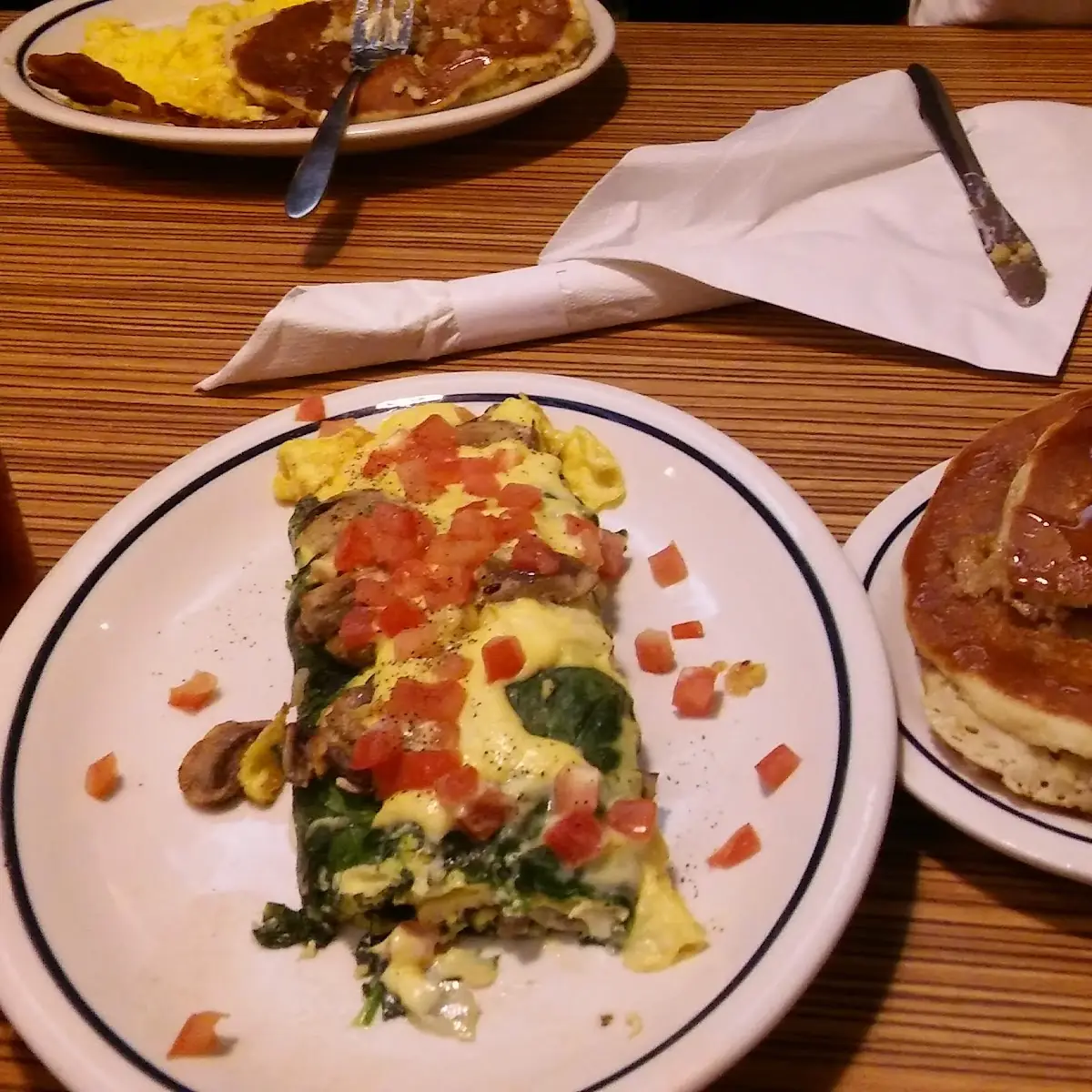 Denver Omelette Burger